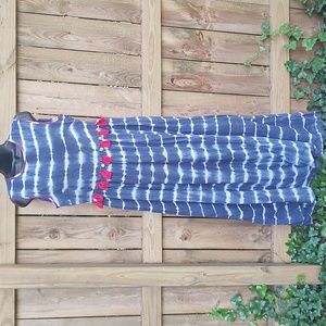 🏵️ THML Tie Dyed Maxi Dress NWT 🏵️